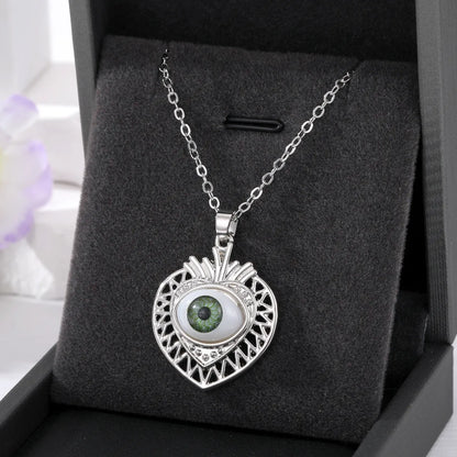 Ethnic Style Devil's Eye Alloy Plating Women's Pendant Necklace