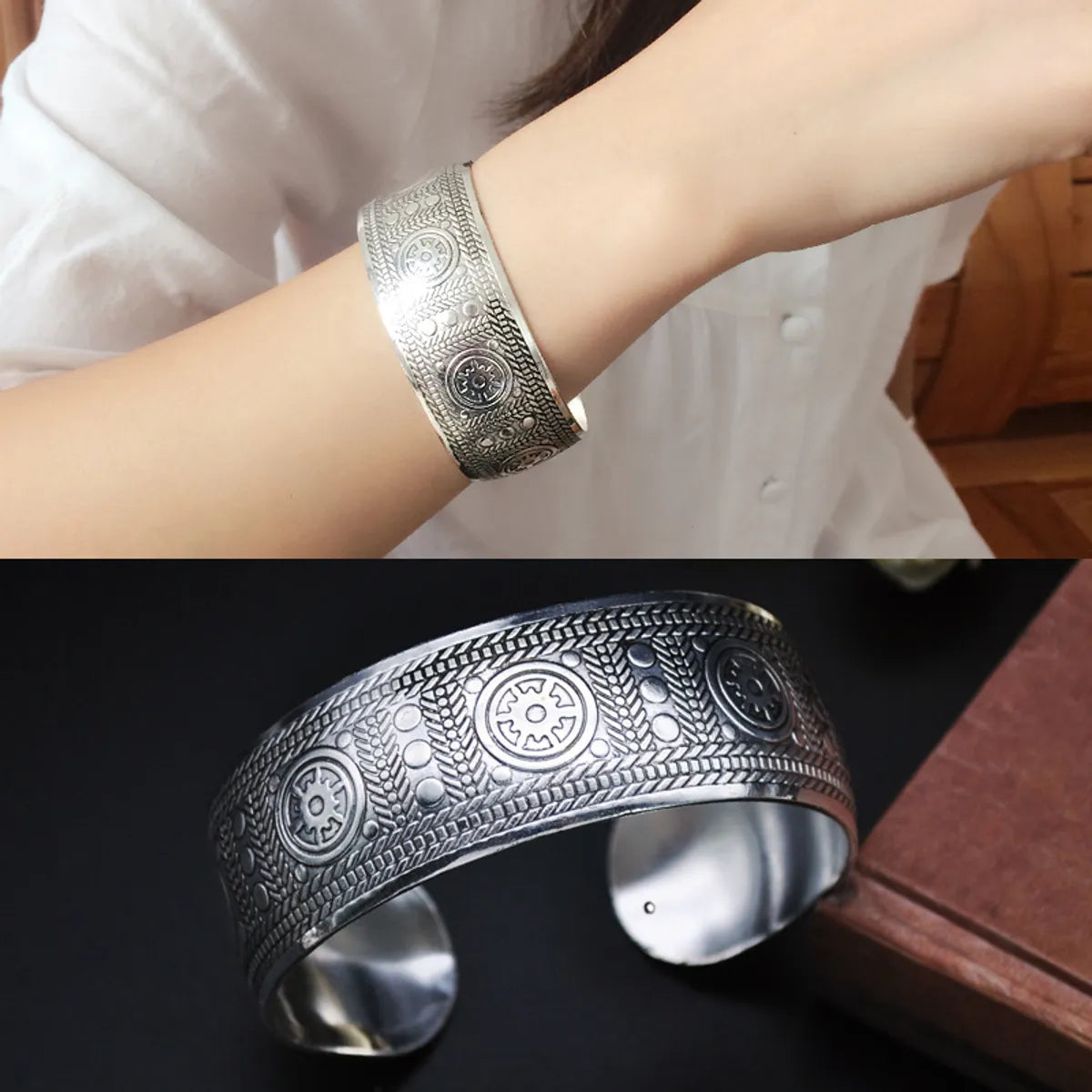 Ethnic Style Elephant Alloy Plating Women'S Bangle 1 Piece