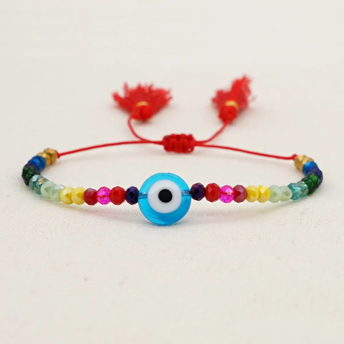 Ethnic Style Eye Glass Beaded Unisex Bracelets