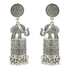 Ethnic Style Flower Elephant Alloy Tassel Plating Women'S Drop Earrings