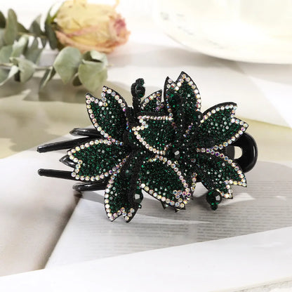 Ethnic Style Flower Plastic Flowers Hair Clip 1 Piece