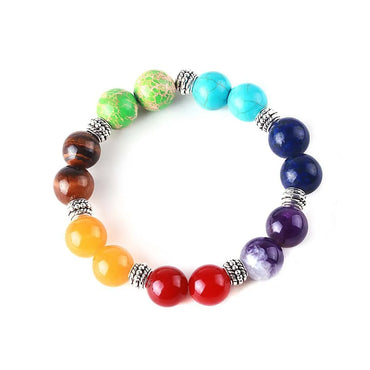 Ethnic Style Geometric Alloy Natural Stone Beaded Bracelets