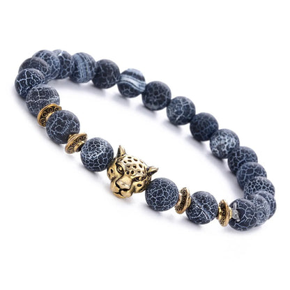 Ethnic Style Geometric Animal Agate Men'S Bracelets