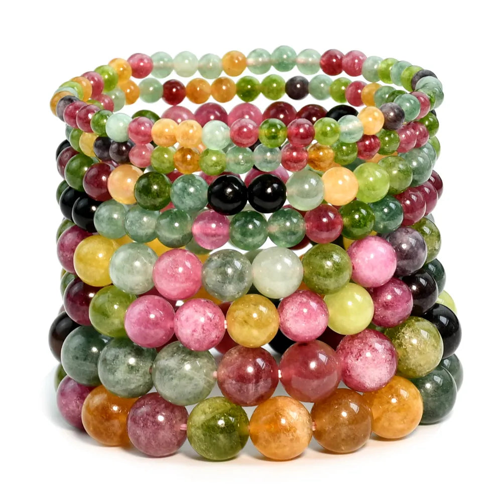 Ethnic Style Geometric Artificial Gemstones Beaded Women'S Bracelets