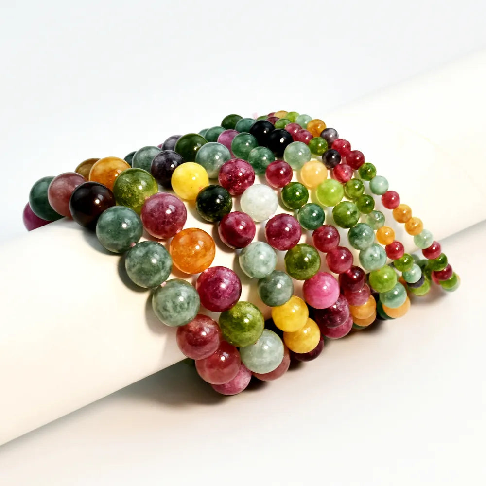 Ethnic Style Geometric Artificial Gemstones Beaded Women'S Bracelets