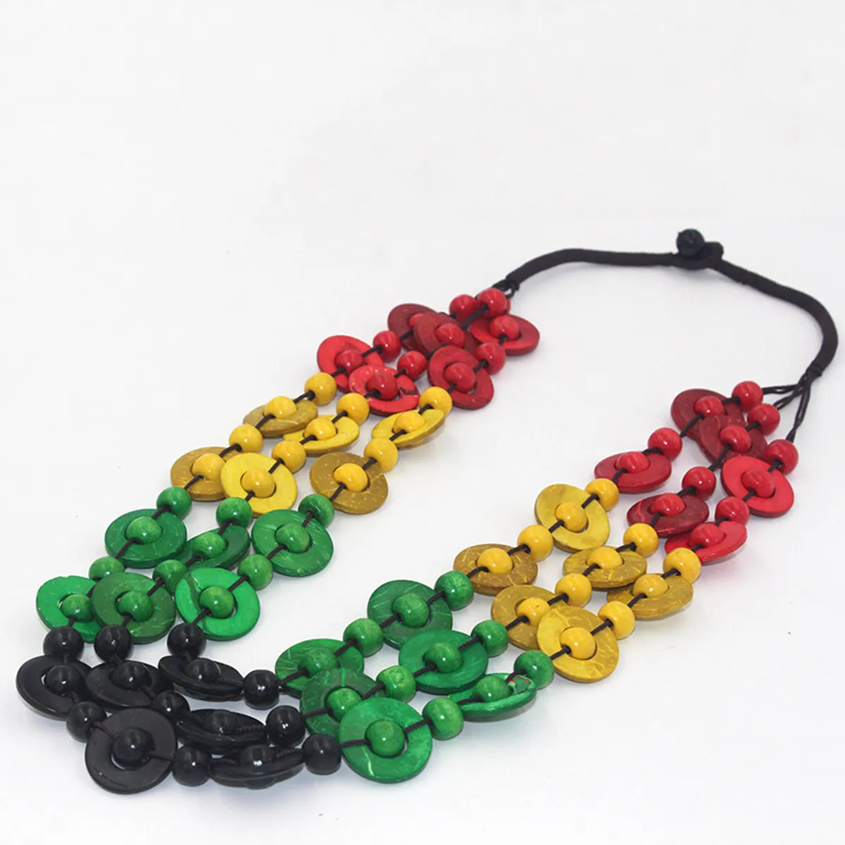 Ethnic Style Geometric Coconut Shell Wholesale Necklace