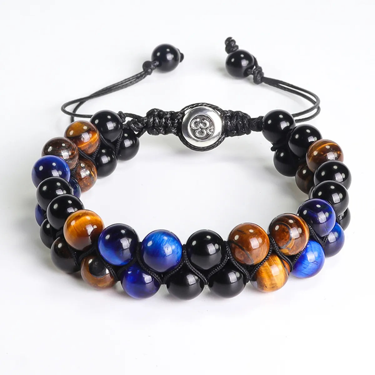 Ethnic Style Geometric Color Block Opal Agate Tiger Eye Wholesale Bracelets