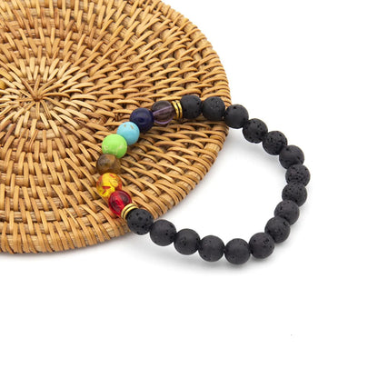 Ethnic Style Geometric Natural Stone Beaded Bracelets