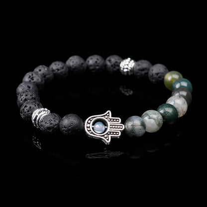 Ethnic Style Geometric Natural Stone Beaded Bracelets