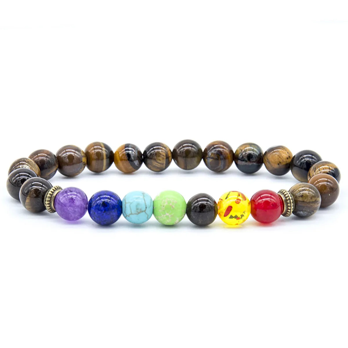 Ethnic Style Geometric Natural Stone Beaded Bracelets