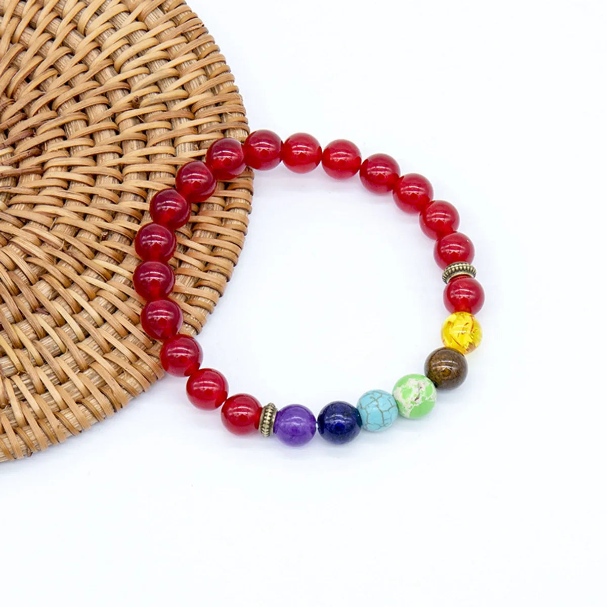 Ethnic Style Geometric Natural Stone Beaded Bracelets