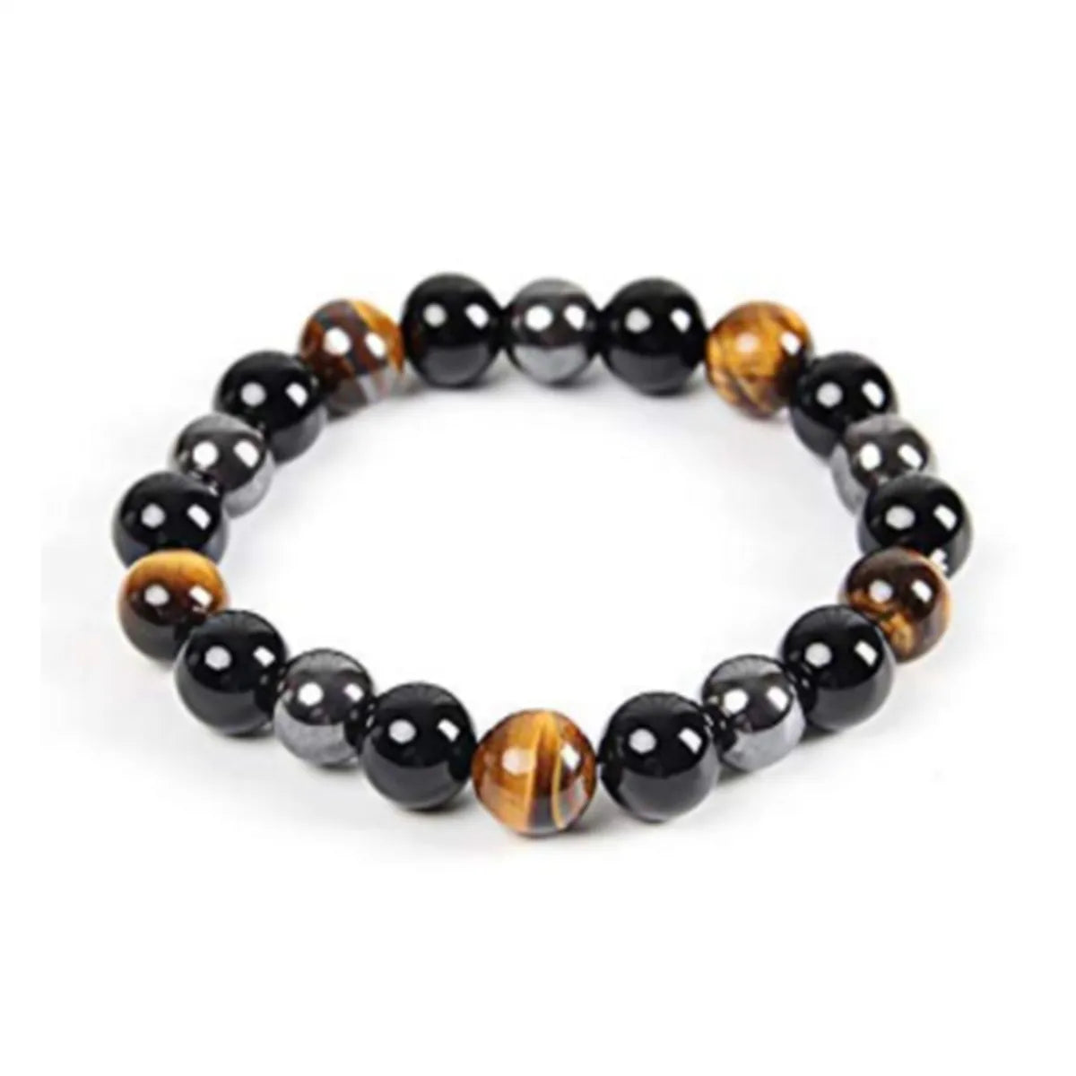 Ethnic Style Geometric Natural Stone Beaded Unisex Bracelets