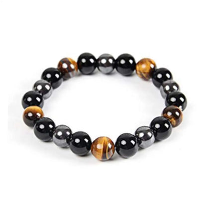 Ethnic Style Geometric Natural Stone Beaded Unisex Bracelets