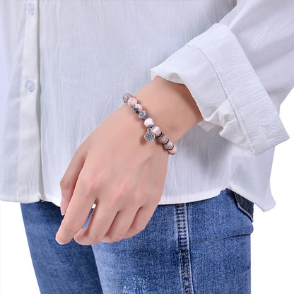 Ethnic Style Geometric Natural Stone Drawstring Bracelets In Bulk