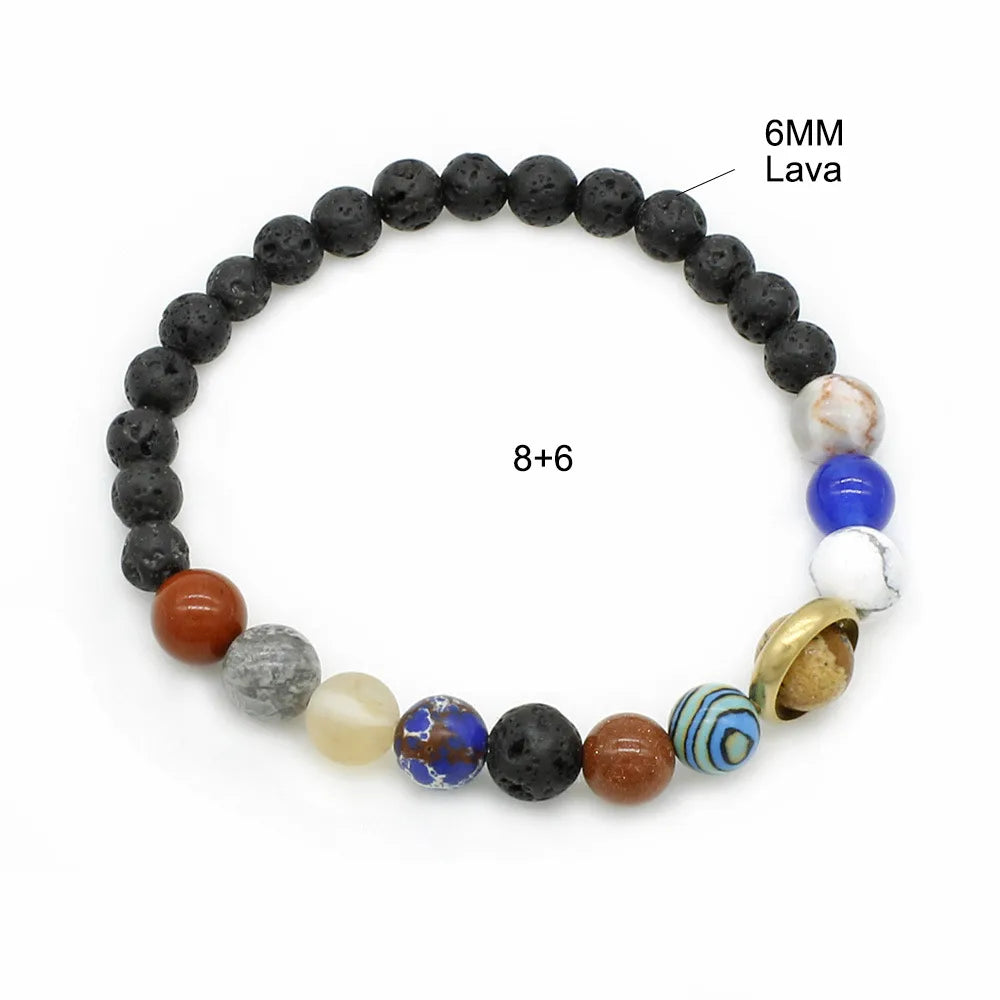 Ethnic Style Geometric Stone Beaded Unisex Bracelets