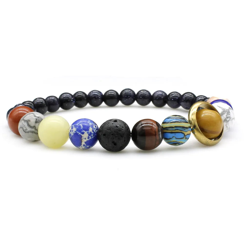 Ethnic Style Geometric Stone Beaded Unisex Bracelets