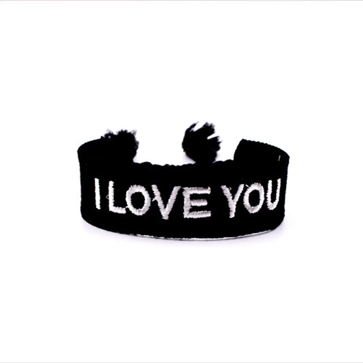 Ethnic Style Letter Polyester Embroidery Unisex Bracelets 1 Piece