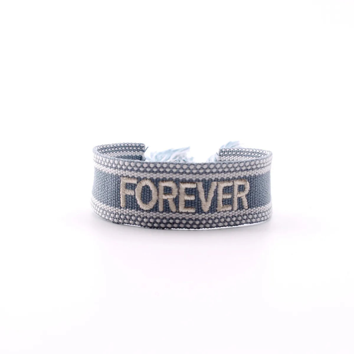 Ethnic Style Letter Polyester Embroidery Unisex Bracelets 1 Piece