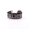 Ethnic Style Letter Polyester Embroidery Unisex Bracelets 1 Piece