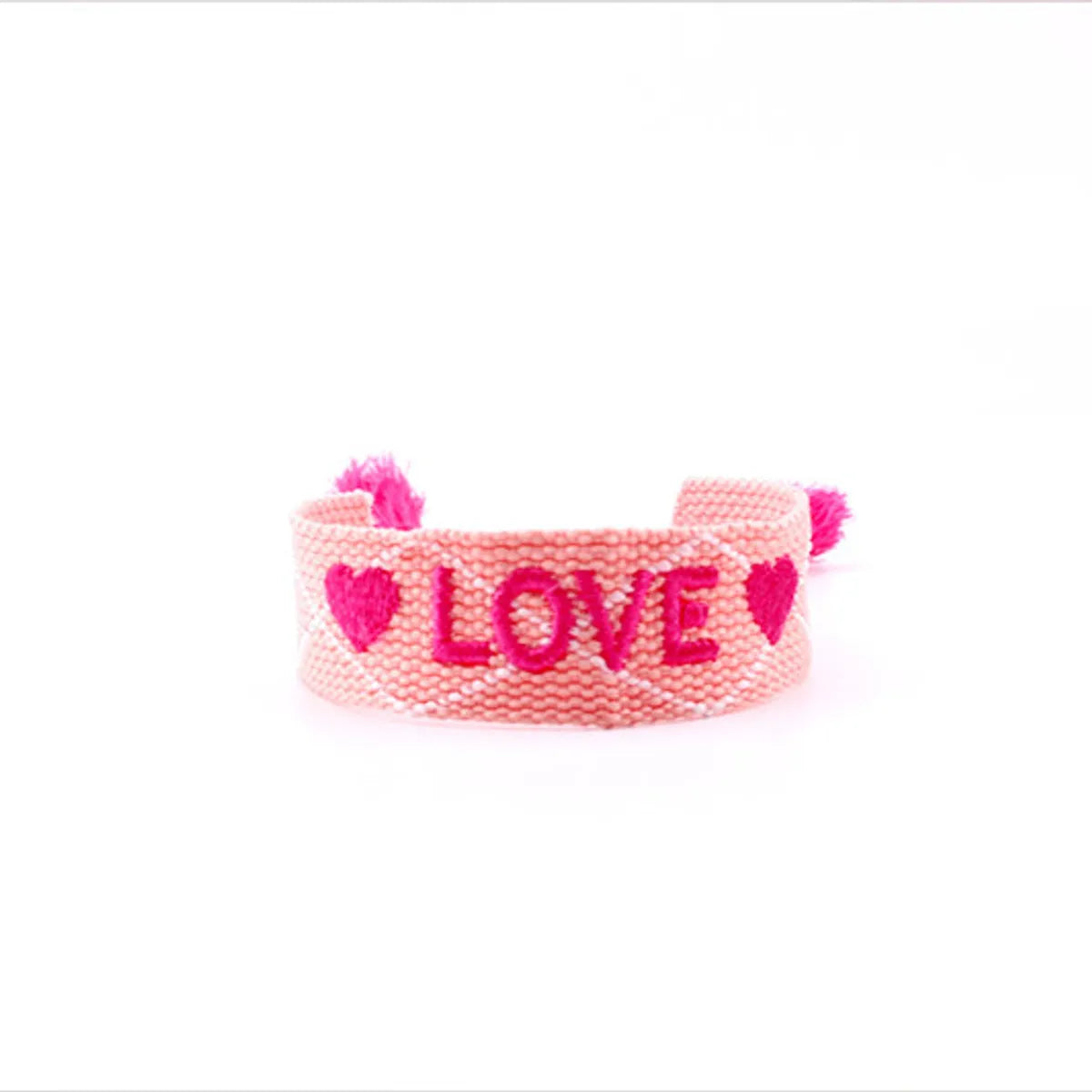 Ethnic Style Letter Polyester Embroidery Unisex Bracelets 1 Piece