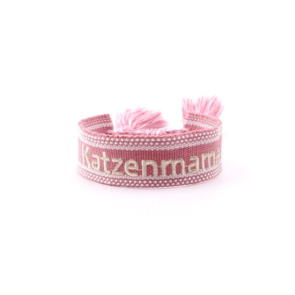 Ethnic Style Letter Polyester Embroidery Unisex Bracelets 1 Piece