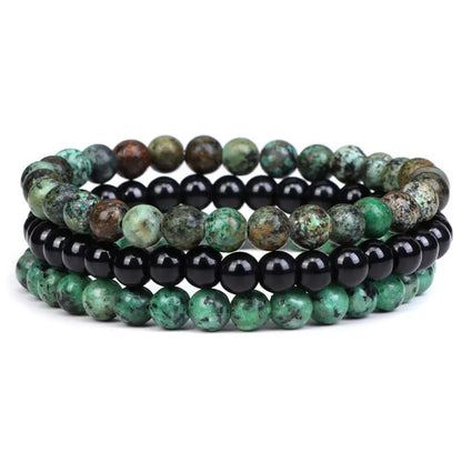 Ethnic Style Multicolor Agate Beaded Bracelets