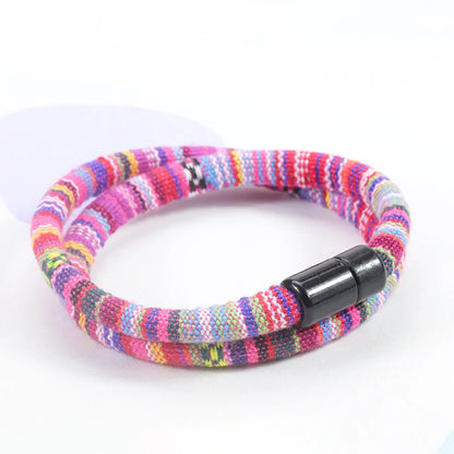 Ethnic Style Multicolor Mixed Materials Unisex Bracelets