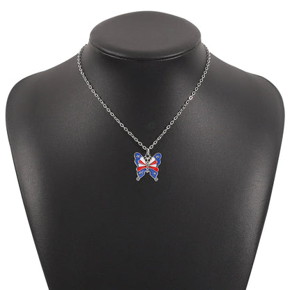 Ethnic Style National Flag Alloy Wholesale Pendant Necklace