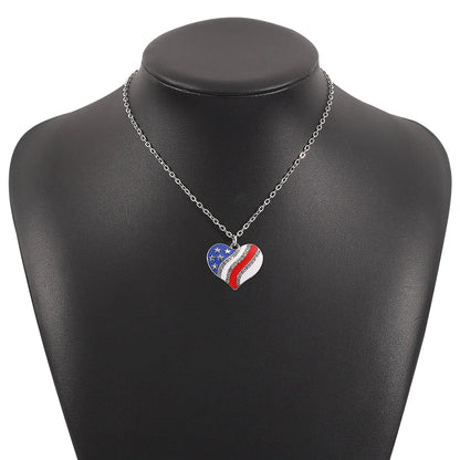 Ethnic Style National Flag Alloy Wholesale Pendant Necklace