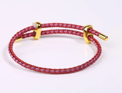 Ethnic Style Round Steel Braid Unisex Bracelets