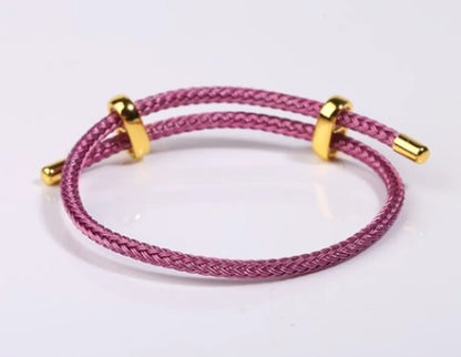 Ethnic Style Round Steel Braid Unisex Bracelets