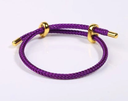 Ethnic Style Round Steel Braid Unisex Bracelets