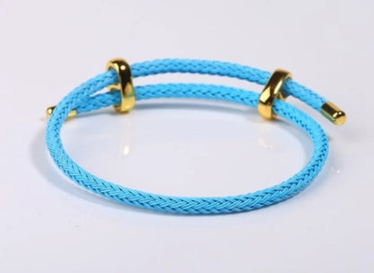 Ethnic Style Round Steel Braid Unisex Bracelets