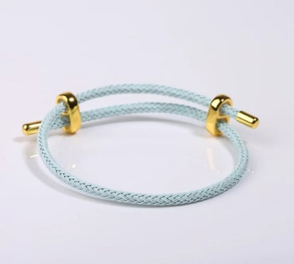 Ethnic Style Round Steel Braid Unisex Bracelets