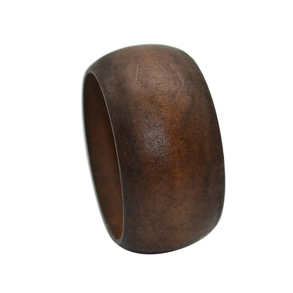 Ethnic Style Round Wood Wholesale Bangle