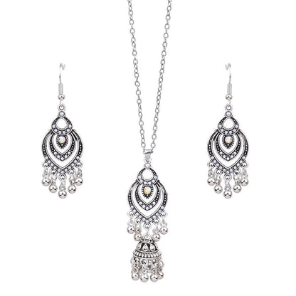 Ethnic Style Solid Color Alloy Plating Women's Jewelry Set