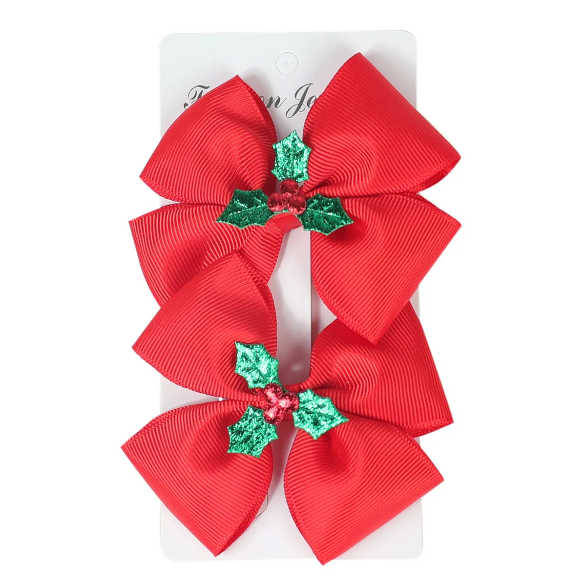 Kid'S Ethnic Style Solid Color Bow Knot Hair Clip