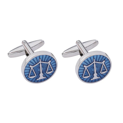 Creative Titanium Steel Electroplating Painted Diamond Shirt Cufflinks