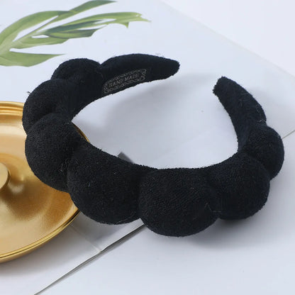 Hot Hair Accessories Women'S Beauty Makeup Yoga Multi-Use  Hair-Fixing Headband Bath Face Sponge Hairband