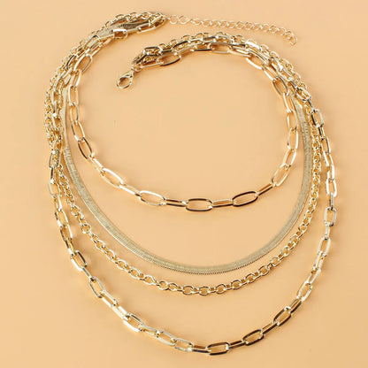 Fashion Geometric Alloy Aluminum Wholesale Necklace