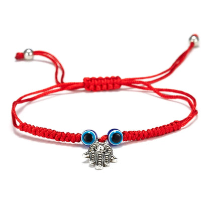 European And American New Blue Eyes Evil Eyes Red Rope Bracelet Wholesale