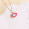 Stainless Steel 18K Gold Plated Stoving Varnish Eye