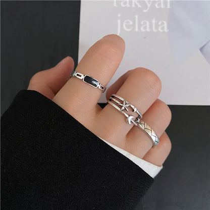 Vintage Style Geometric Alloy Plating No Inlaid Women'S