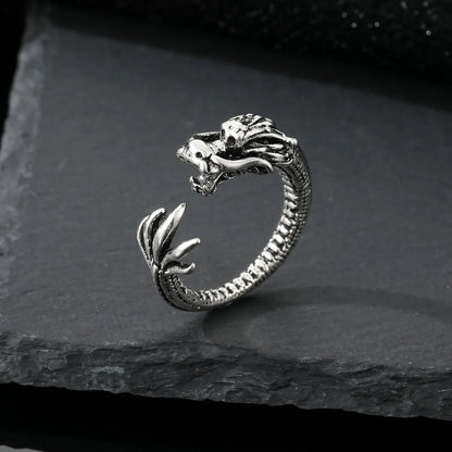 European And American Retro Animal Snake Owl Ring