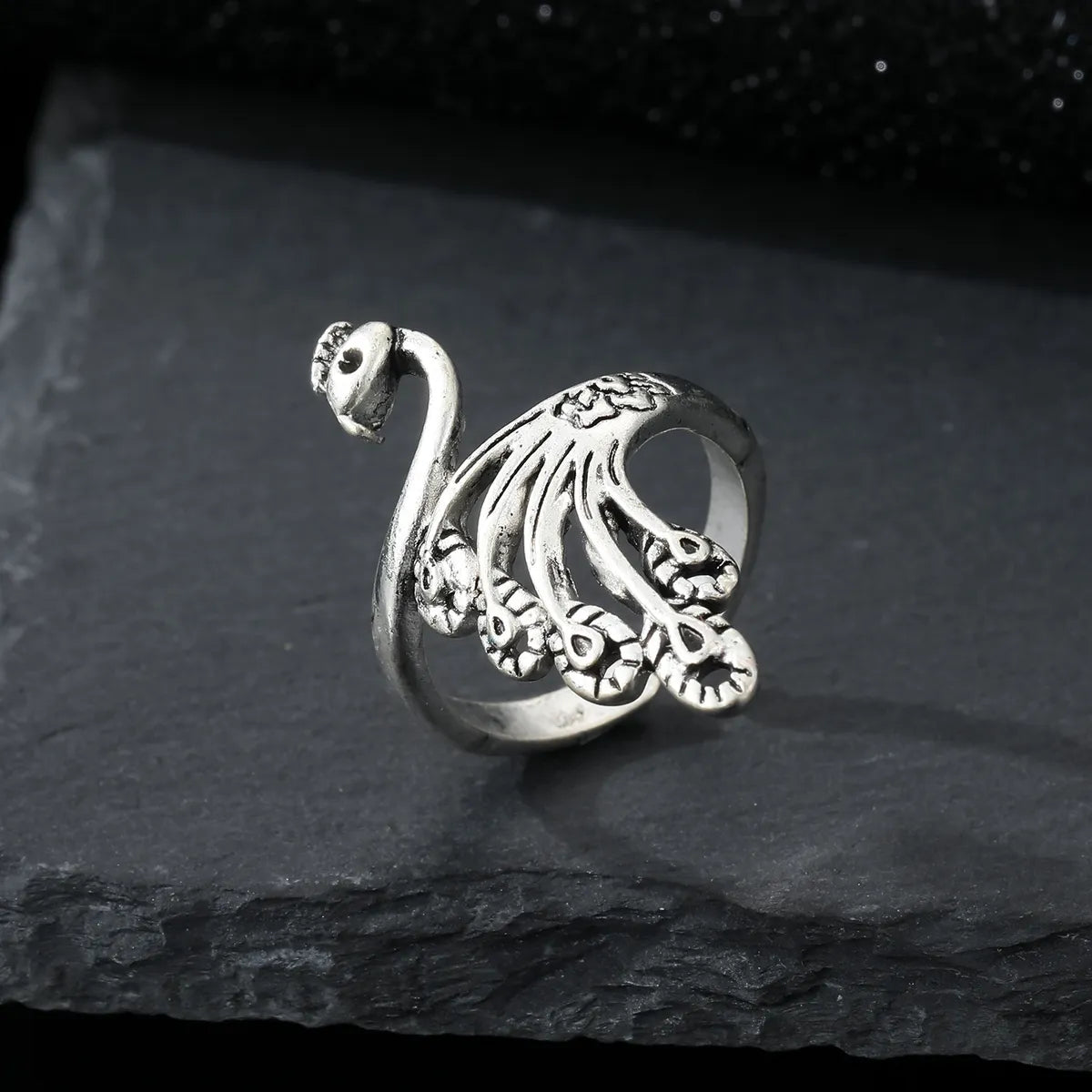 European And American Retro Animal Snake Owl Ring