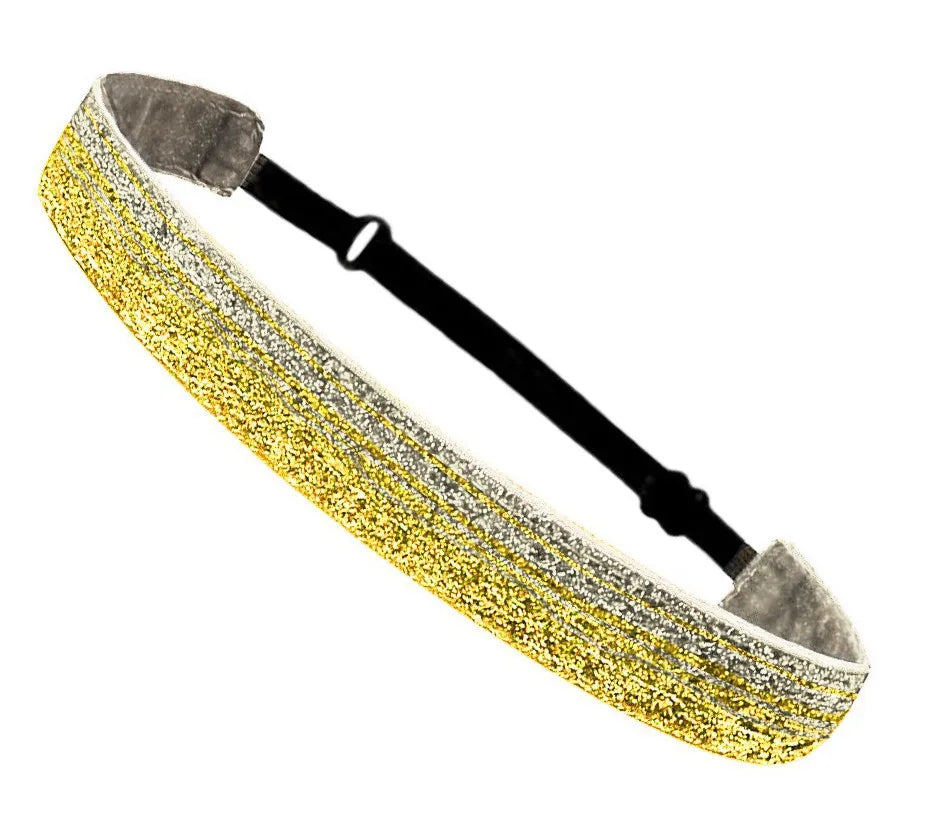 Sequins Children'S Sports Hair Band Elastic Elastic Onion Velvet Headband Glitter Hair Band Headdress Wholesale