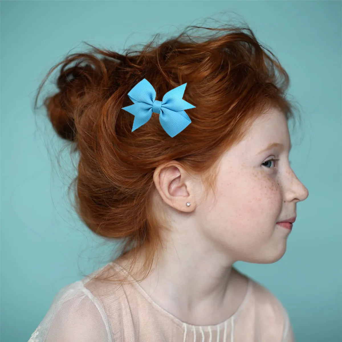 Fashion Butterfly Bow Knot Cloth Hair Clip