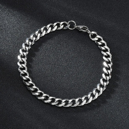 Fashion Stainless Steel No Inlaid Bracelets