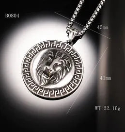 1 Piece 304 Stainless Steel Geometric Pendant Chain