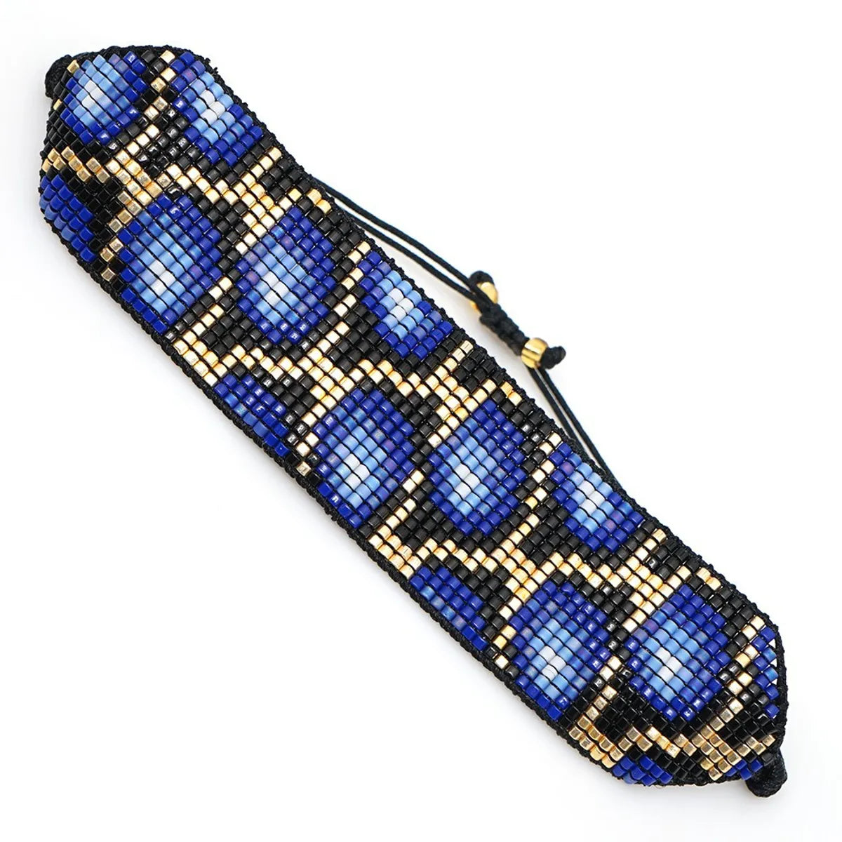 Evil Eye Miyuki Bead Woven Leopard Ethnic Style Bracelet Wholesale Jewelry Gooddiy